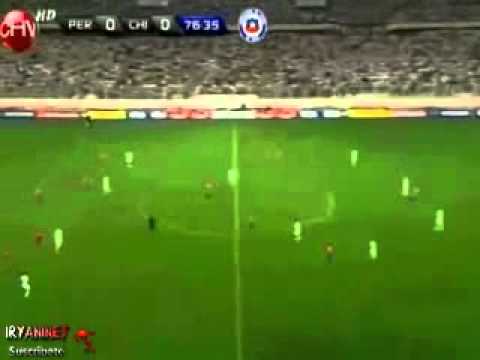 Peru 1 - Chile 0, eliminatorias Brazil 2014, Narracion Chilena