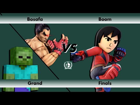 OUST 4/19 Ult - Bosafa (Kazuya/Steve) VS Boom (Mii Brawler) - Grand Finals