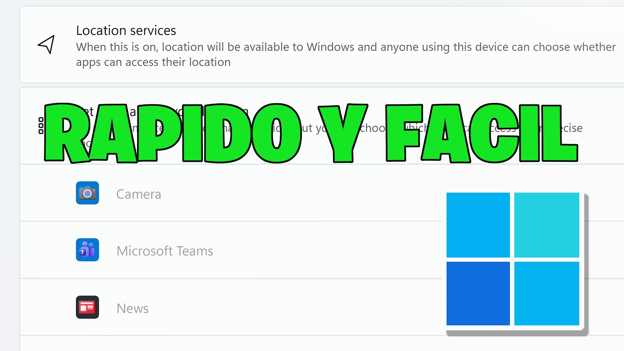 Windows 11 📍 | SOLUCIÓN: Servicios de Ubicación Desactivados o en Gris