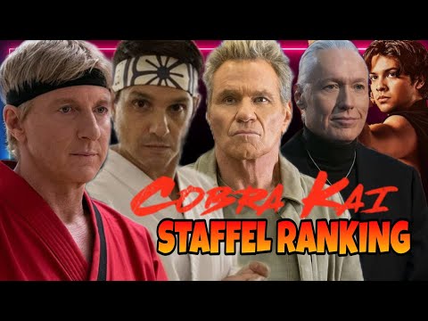 Von Mies bis Spitze ich Ranke alle Cobra Kai Staffeln vor den Ende