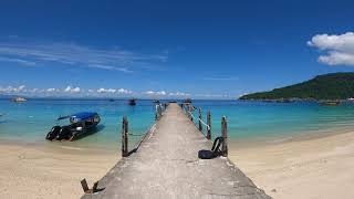 Morning walk from Tuna Bay Resort to Teluk Keke  Pulau Perhentian Besar, Terengg