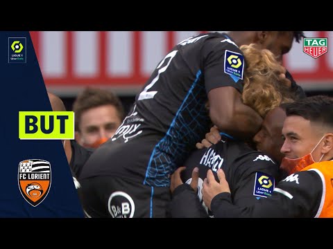 But Pierre-Yves HAMEL (61' - FC LORIENT) STADE DE REIMS - FC LORIENT (1-3) 20/21