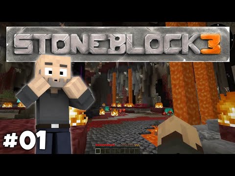 Stoneblock 3: A Fresh Start - Old School Modded Let's Play