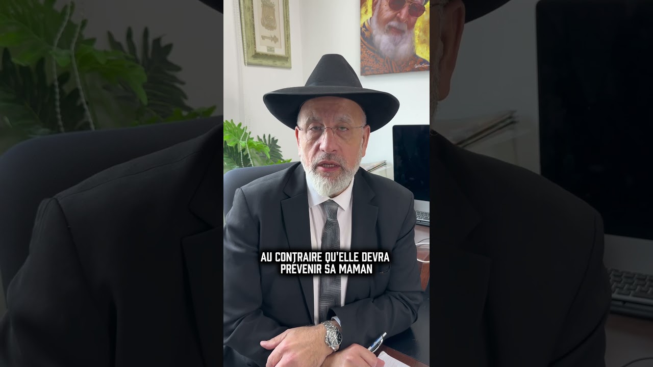 Parents : Menstruations et éducation QUESTION AU RAV.