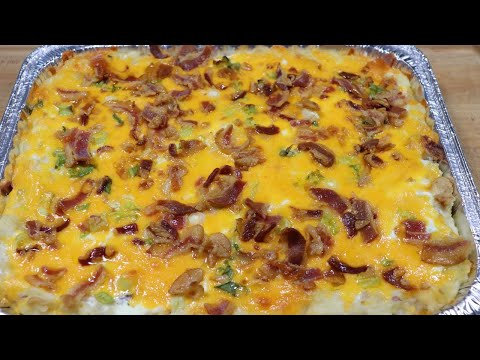 Quick And Easy Loaded Red Potato Casserole