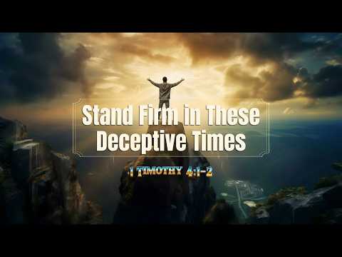 We Must Stand Firm in These Deceptive Times - 1 Timothy 4:1-2