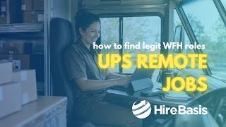 UPS Remote Jobs: How to Find Legit Work-From-Home Roles