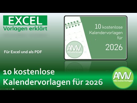 Top 10 Kalender-Vorlagen für 2026 – Gratis für Beruf, Schule & Familie