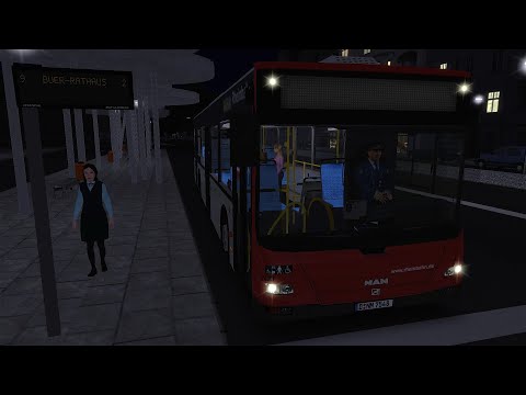 Let´s Play Omsi 2 #331 PC/GER (Themenwoche Gladbeck 2016 auf der Nachtbus-Linie NE9)