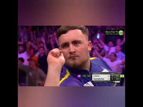 LITTLER zavřel na 9 šipek 🎯🎯🎯