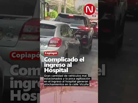 ¡CAOS VIAL EN EL HOSPITAL!