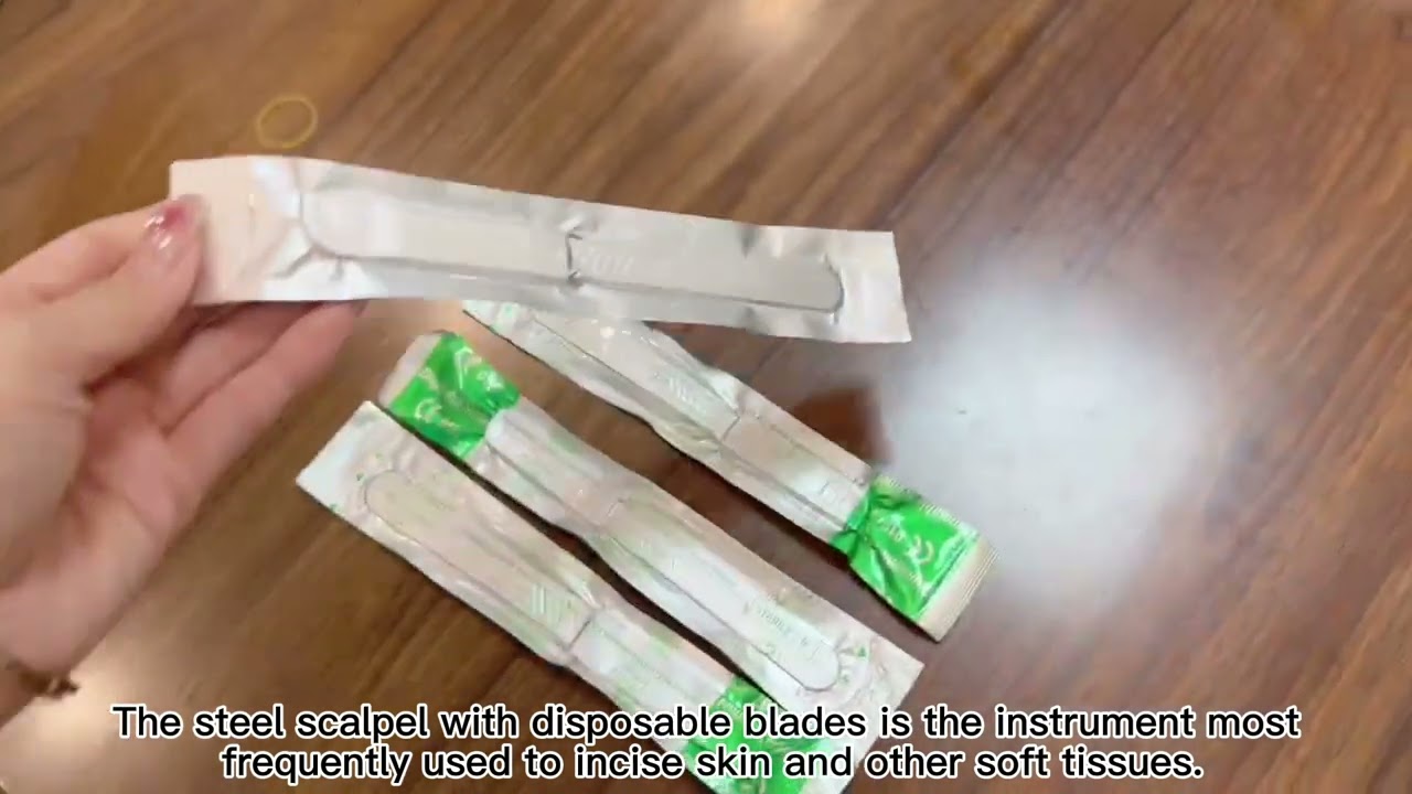 What is a disposable scalpel used for? Tipseri