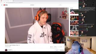 Tyler1 reacts to PewDiePie reacting to him AGAIN! [WITH CHAT]