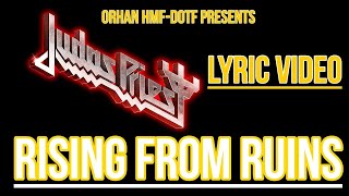 Judas Priest - Rising From Ruins (LYRIC VIDEO)