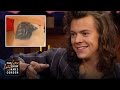 James Questions Harry Styles About His Mystery Tattoo