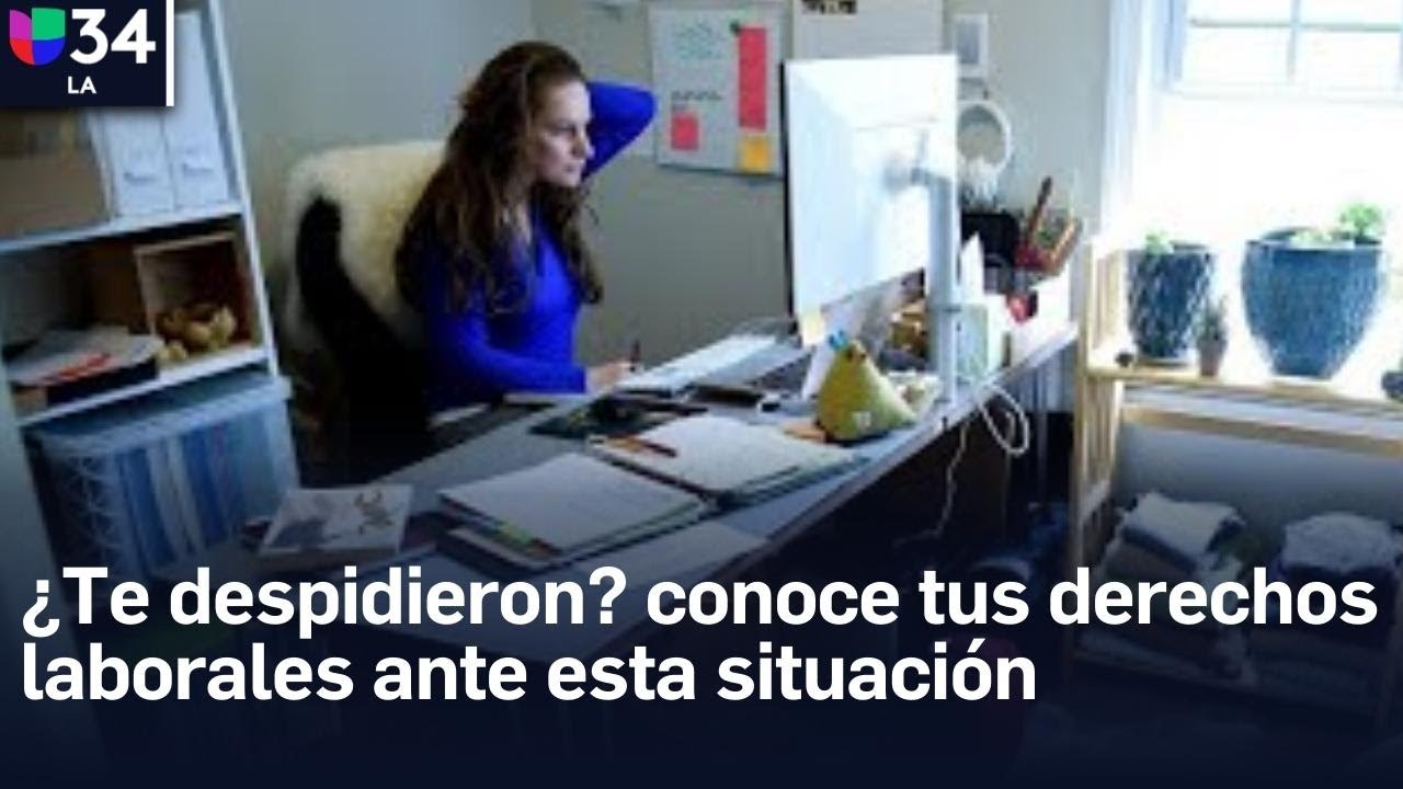 ¿Te han despedido? Conoce tus derechos laborales en caso de que llegues a estar en esa situación