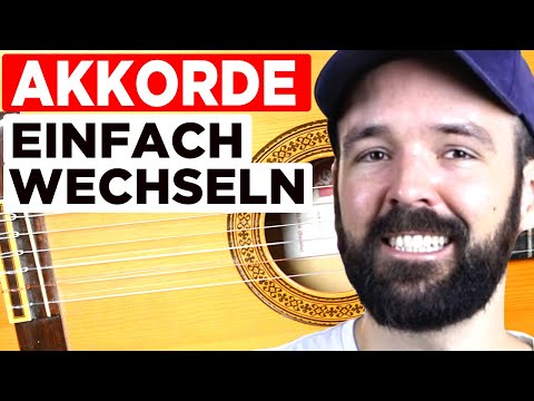 Learn to change chords quickly and easily, including practice - Guitar for beginners