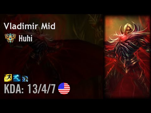 Vladimir Mid vs Viktor - Huhi - NA Challenger Patch 6.16