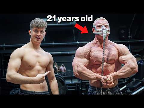 I Trained With The Biggest 21 Year Old In The World (Needs an Oxygen Mask)