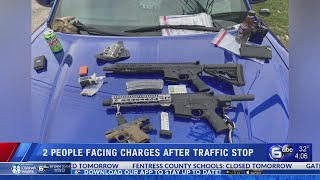 2 people facing charges after traffic stop in Claiborne County