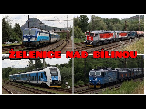 Vlaky Želenice nad Bílinou • 24.7.2025