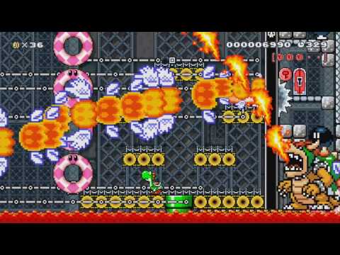 Final Bowser Arms - 決戦のクッパ城 by マガトロ ~ SUPER MARIO MAKER ~ NO COMMENTARY 1AR
