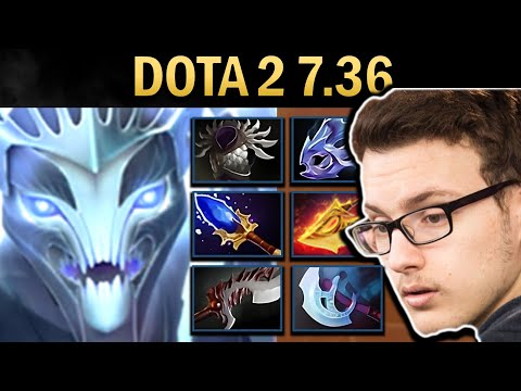 Spectre Gameplay Miracle with Moon and Radiance - Dota 7.36