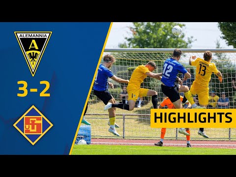 Highlights | TSV Alemannia Aachen - TuS Koblenz 3:2 | 1. Testspiel | Sommervorbereitung | 2023/2024