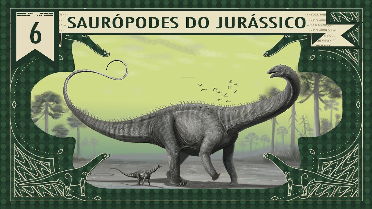 DINOSSAUROS: SAURÓPODES DO JURÁSSICO