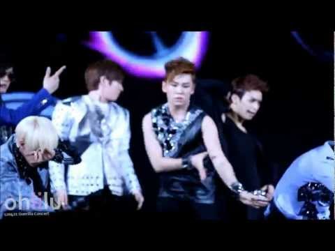 [Fancam] 120421 Guerilla Concert @ Lotte World - What's A Man To Do Dance Cover (Ilhoon focus)