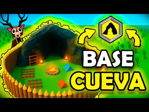 Construí la BASE CUEVA Más SEGURA en 99 Noches en el Bosque