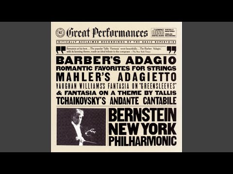 String Quartet No. 1 in D Major, Op. 11, TH 111: II. Andante cantabile (Version for String...