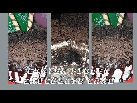 Center filled Chocolate Cake 😊//*cooking with Shaheena*//