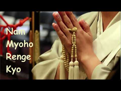 15 mins Very Fast Daimoku   Nam Myoho Renge Kyo   with Sansho to start & finish