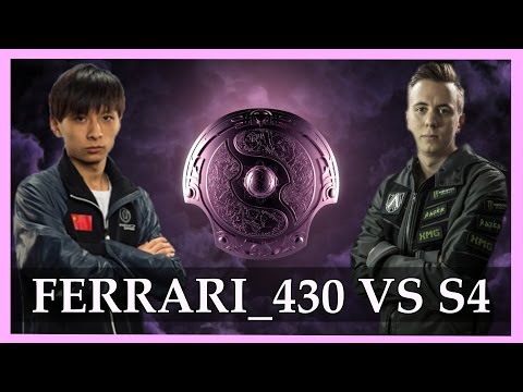Ferrari_430 vs s4 #3   TI4 Solo Championship Grand Finals s4 perspective