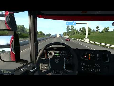 Test ets2 ACC and Emergency Brake