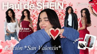 HAUL DE SHEIN SAN VALENTÍN 💌​ Vestidos, zapatos, tops & favoritos de febrero ❣️​