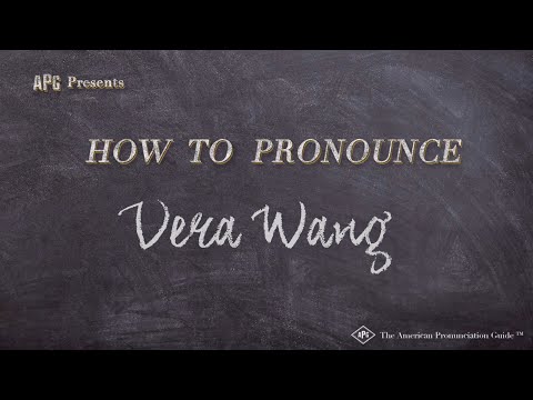 How to Pronounce Vera Wang (Real Life Examples!)
