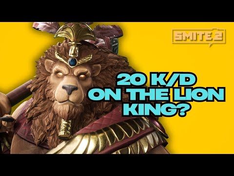 20 K/D ON THE LION KING? SMITE 2 GAMEPLAY