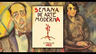 Semana de Arte Moderna - Explicação com desenhos (Mapa mental)