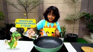 Download lagu Abbiyu Masak PIZZA TEFLON, Gampang dan Nikmat! | JURU MASAK CILIK (06/09/21) Part 3 mp3