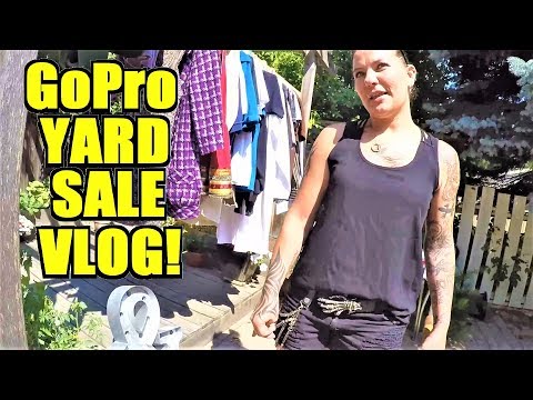 Ep14: MORE AWESOME GARAGE SALE FINDS! - The ORIGINAL GoPro Yard Sale Vlog!