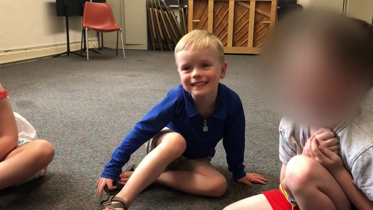4-year-old shows his understanding of 4 chords: Yes (I), No (V7), Uh-oh (IV), & I Don't Care (V7/V)