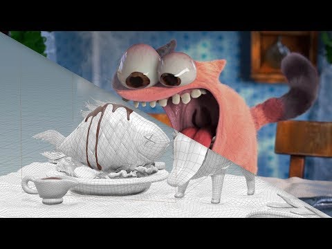 The Food Thief - Houdini FX Breakdown