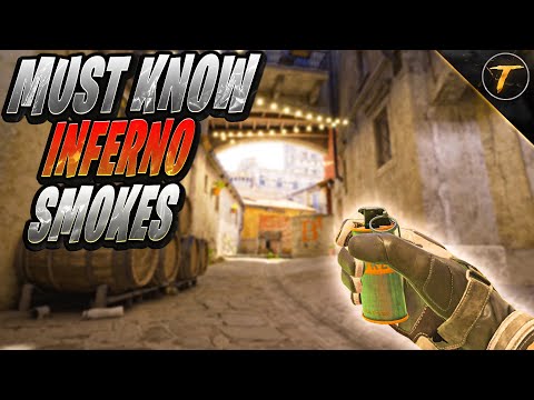 CS2 Inferno Smokes You MUST Know! | CS2 Inferno Smoke Lineups