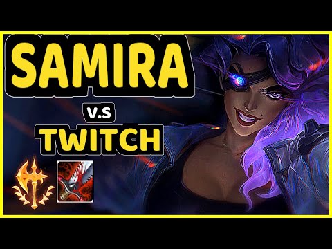 DEáDLY (SAMIRA) vs TWITCH - BOTTOM ADC CHALLENGER GAMEPLAY - EUW