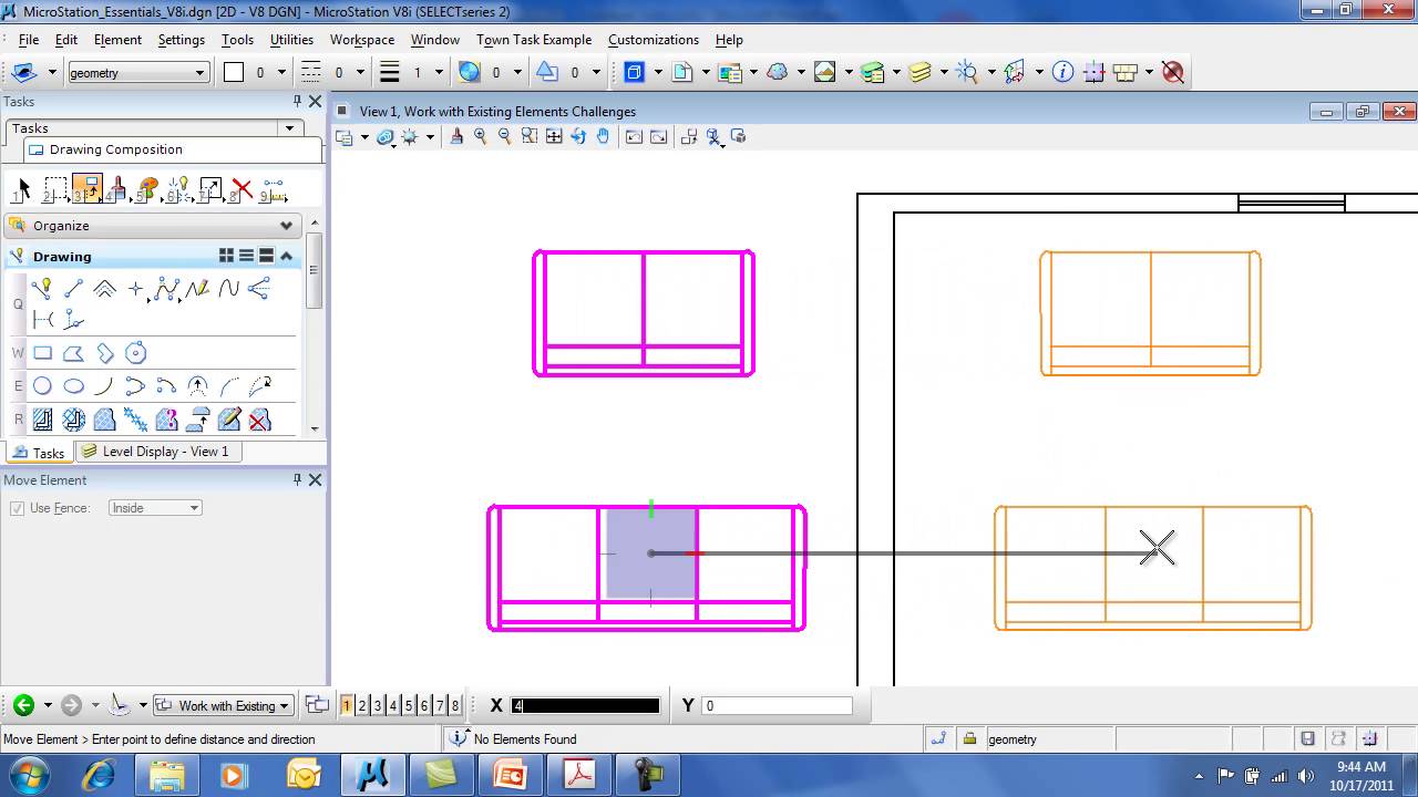 MicroStation Essentials Move