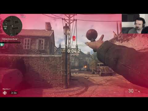 Call of Duty: WW II Private Beta gameplay pt32 - Switch Over to War!