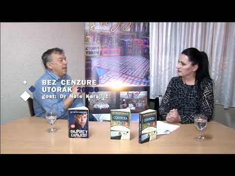 Dr Nele Karajlić u emisiji "Bez cenzure"