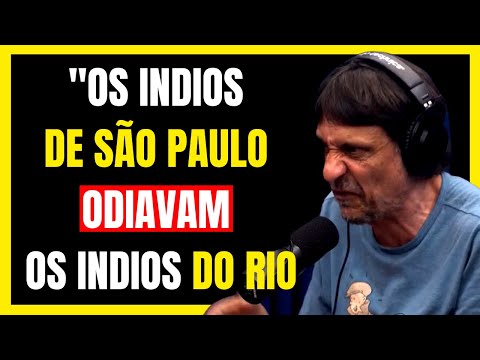 EDUARDO BUENO FALA SOBRE O DESPREZO DOS INDIOS DO RIO COM OS INDIOS DE SÃO PAULO ✂️ CORTESPOD